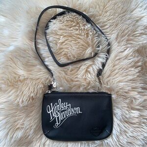 Harley Davidson Leather black crossbody